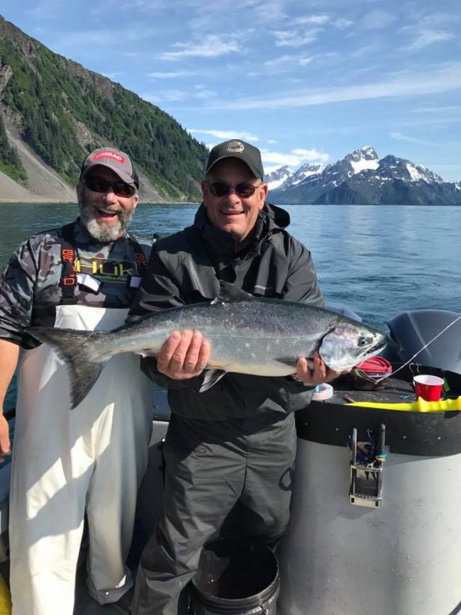 Salmon fishing has never been better!...